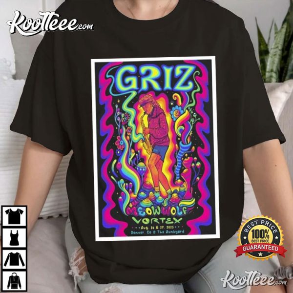 Griz Meow Wolf Vortex Denver Poster T-Shirt