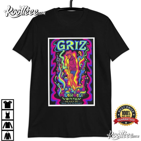 Griz Meow Wolf Vortex Denver Poster T-Shirt