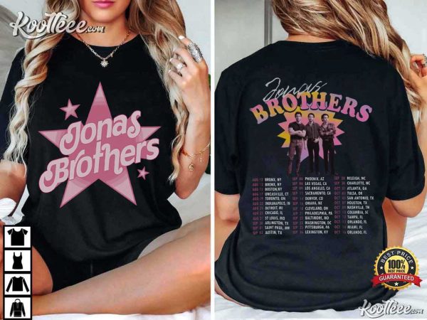 Jonas Brothers Five Albums One Night Tour T-Shirt #2