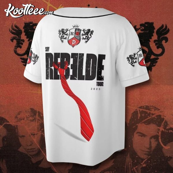 Rebelde Soy Personalized Baseball Jersey