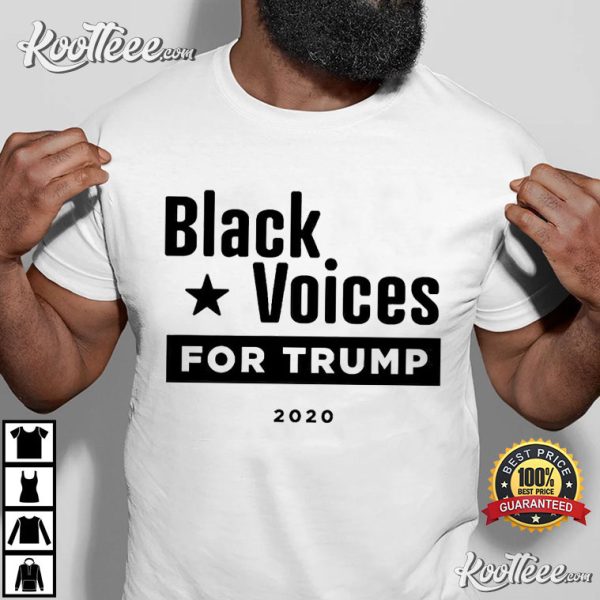 Black Voices For Trump 2020 T-Shirt