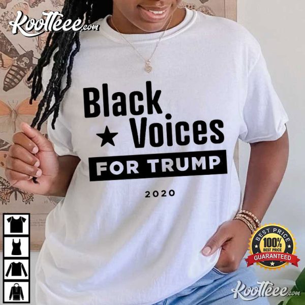 Black Voices For Trump 2020 T-Shirt