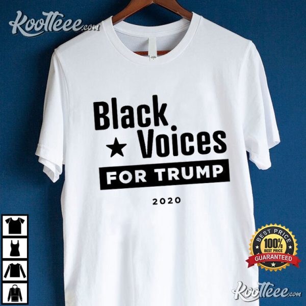 Black Voices For Trump 2020 T-Shirt