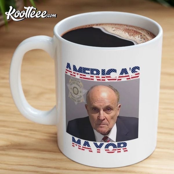 Rudy Giuliani Americas Mayor Mugshot Mug