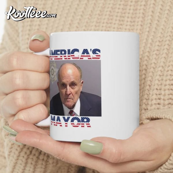 Rudy Giuliani Americas Mayor Mugshot Mug