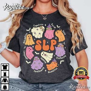 Speech Therapy Ghost Halloween T-Shirt