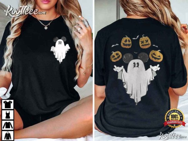Vintage Mickey Ghost Halloween T-Shirt
