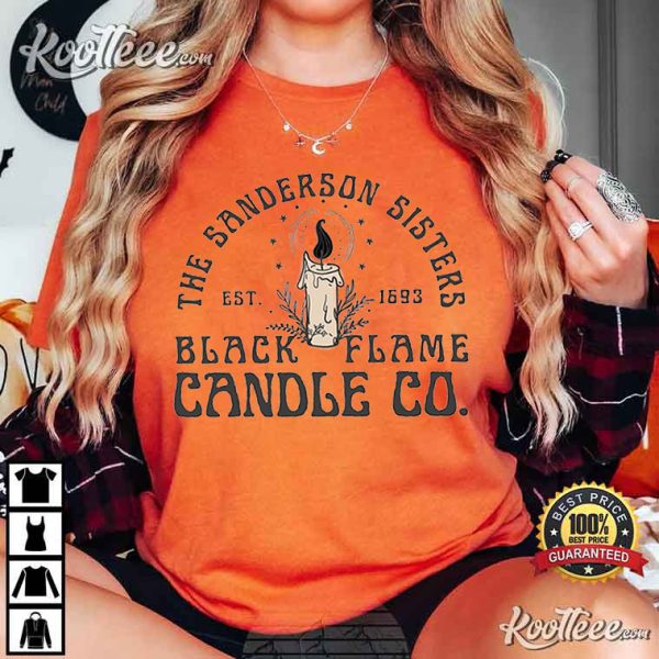 The Sanderson Sisters Black Flame Candle Co T-Shirt
