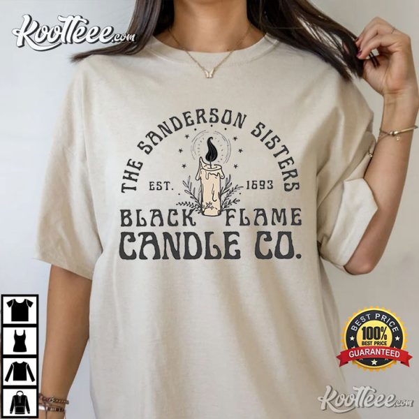 The Sanderson Sisters Black Flame Candle Co T-Shirt