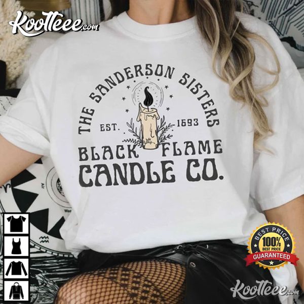 The Sanderson Sisters Black Flame Candle Co T-Shirt