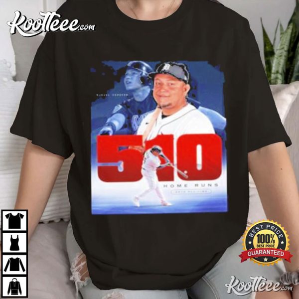 Miguel Cabrera With 510 Career Home Runs T-Shirt