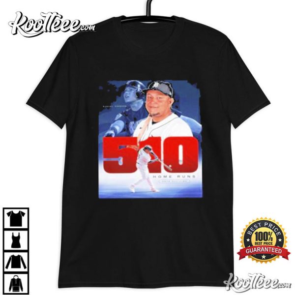 Miguel Cabrera With 510 Career Home Runs T-Shirt