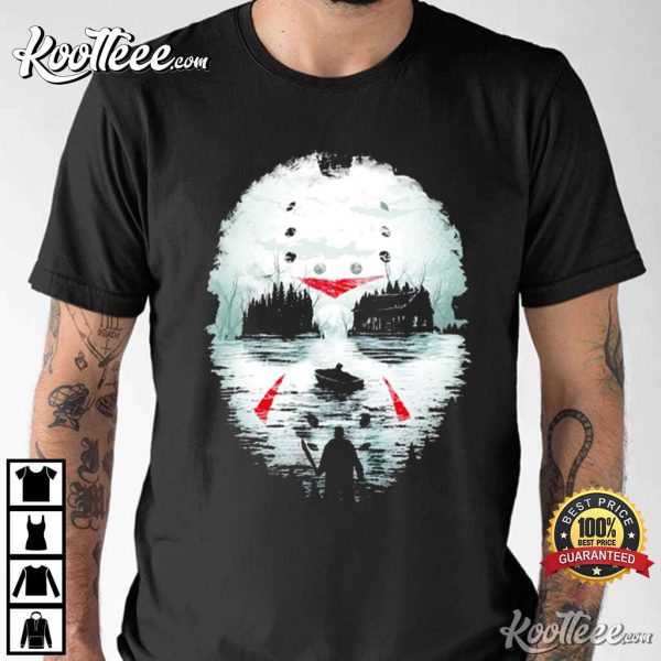 Michael Myers Camp Crystal Lake Mask T-Shirt