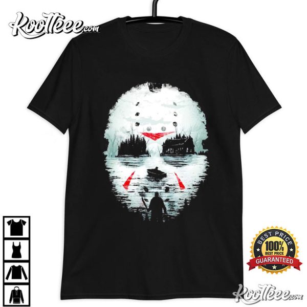 Michael Myers Camp Crystal Lake Mask T-Shirt