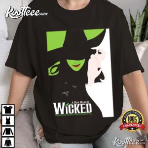 Youth T Shirts for The Musical Wicked T Shirts,Funny Tops Short Sleeve Shirt  Small Black