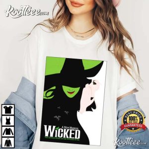 Youth T Shirts for The Musical Wicked T Shirts,Funny Tops Short Sleeve Shirt  Small Black