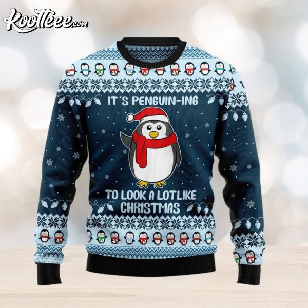 Penguin Lover Christmas Ugly Sweater