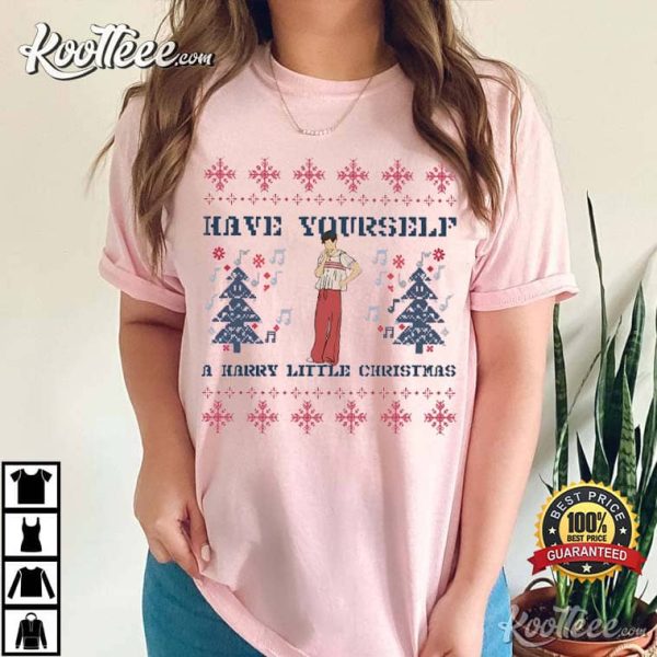 Have Yourself A Harry Little Christmas Harry Styles T-Shirt