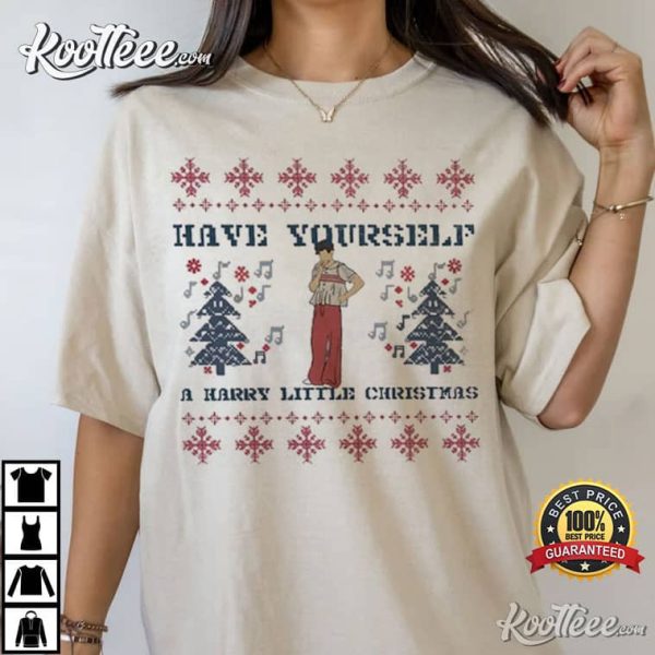 Have Yourself A Harry Little Christmas Harry Styles T-Shirt