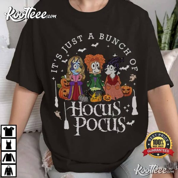 Hocus Pocus Bluey And Friends Halloween T-Shirt