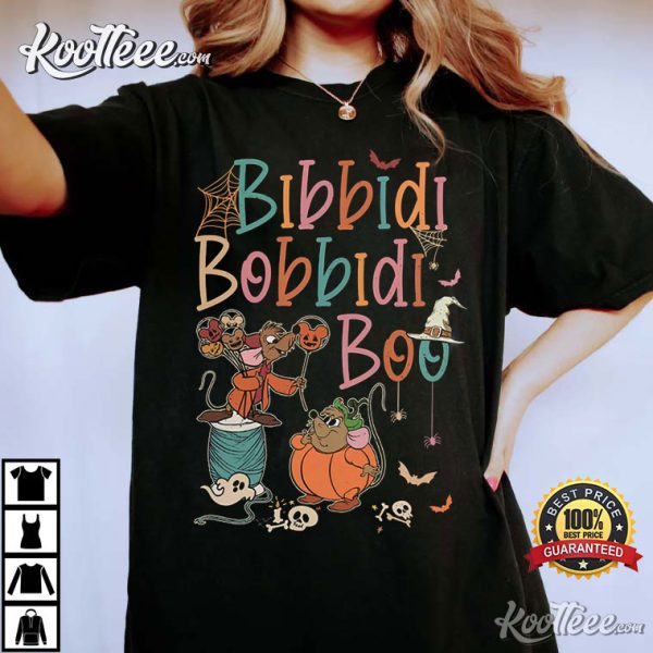 Cinderella Bibbidi Bobbidi Boo Halloween Comfort Color T-Shirt