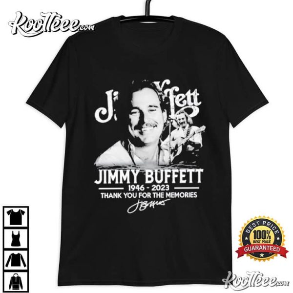 Jimmy Buffett Thank You For The Memories 2023 T-Shirt