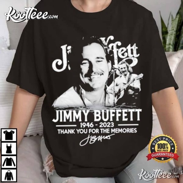 Jimmy Buffett Thank You For The Memories 2023 T-Shirt