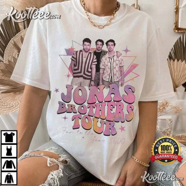 Jonas Brothers In Pink Fan To The Year 3000 T-Shirt