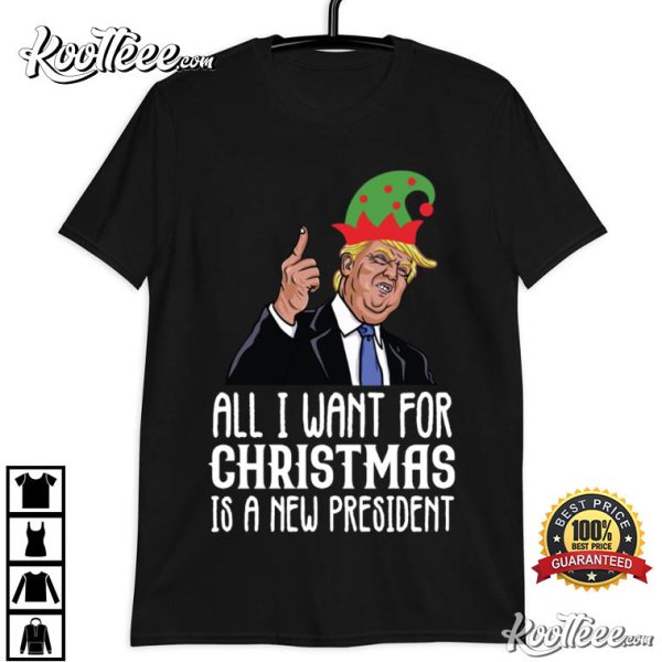 All I Want For Christmas Is A New President T-Shirt