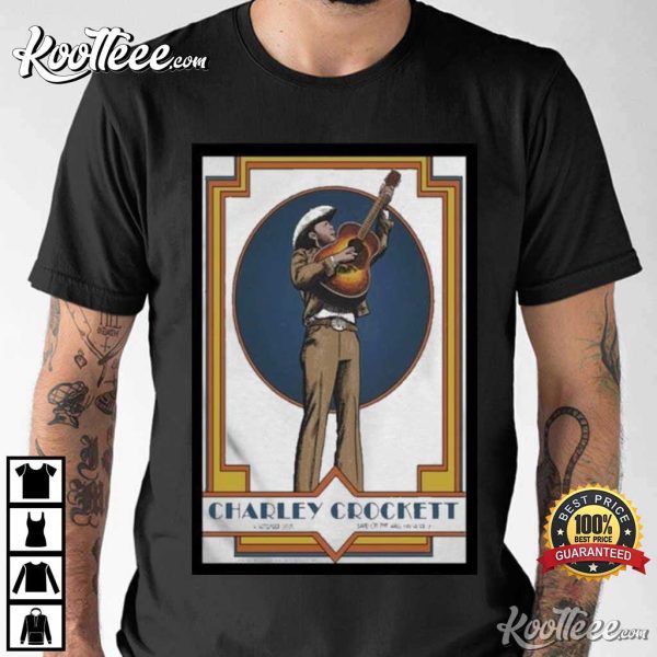 Charley Crockett Manchester Band On The Wall T-Shirt