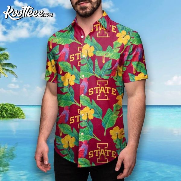 Iowa State Cyclones NCAA Floral Hawaiian Shirt