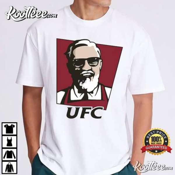 Conor McGregor UFC KFC Logo T-Shirt