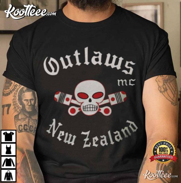 Outlaws MC New Zealand Best T-Shirt