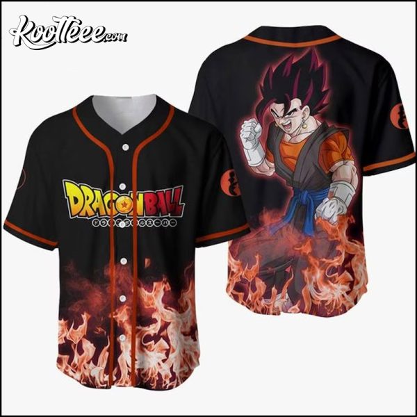 Dragon Ball Anime Fan Baseball Jersey