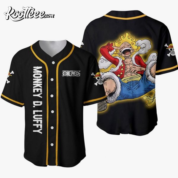 Luffy Gear 5 One Piece Baseball Jersey