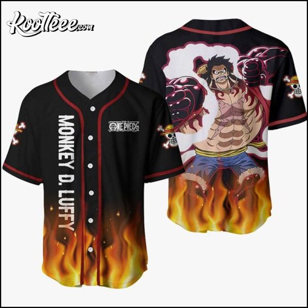 Luffy One Piece Baseball Jersey