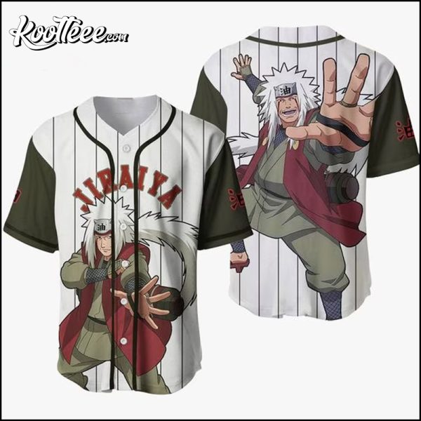 Naruto Jiraiya Konoha Baseball Jersey