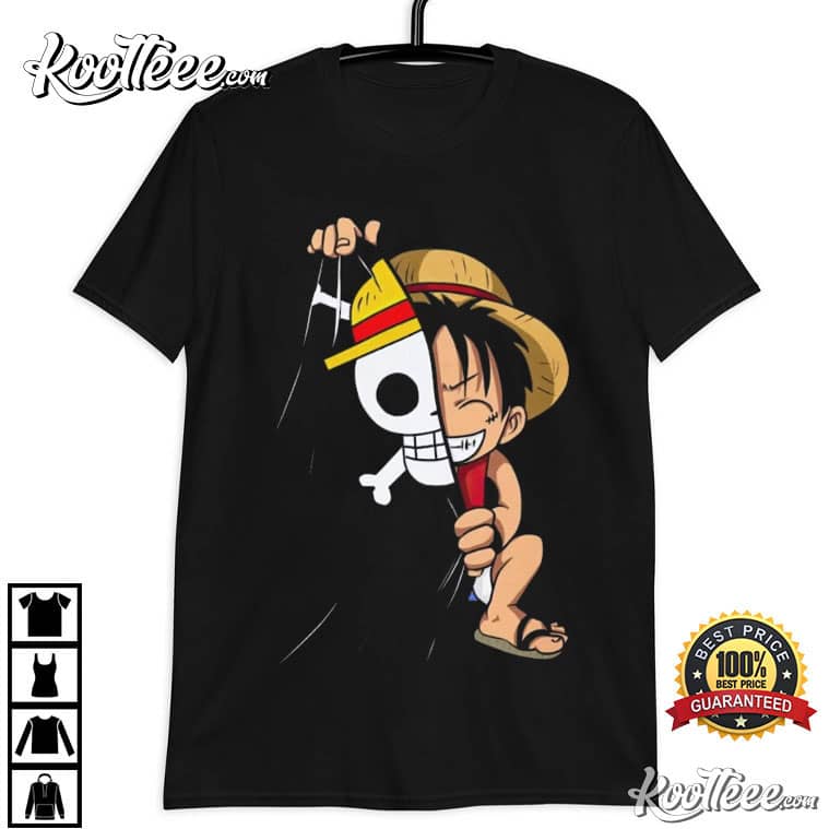 One Piece Monkey D Luffy Anime Baseball Jersey Shirts Father Son Gifts -  Family Gift Ideas That Everyone Will Enjoy
