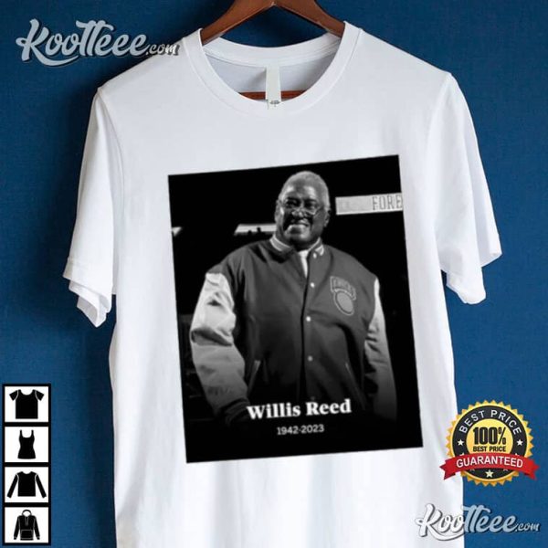 Rip Willis Reed New York Knicks 1942 2023 T-Shirt