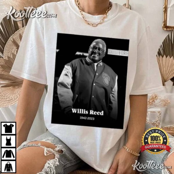 Rip Willis Reed New York Knicks 1942 2023 T-Shirt