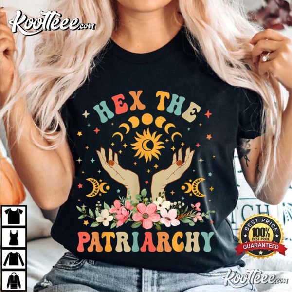 Feminist Witch Hex The Patriarchy Halloween T-Shirt