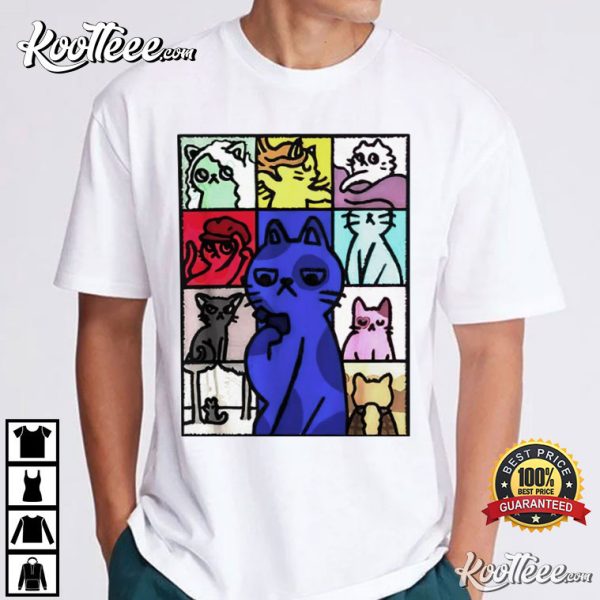 Cat Lover The Eras Tour 2023 Cat Edition T-Shirt