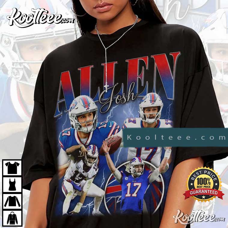 Josh Allen Shirt Sweatshirt Hoodie Mens Womens Kids Buffalo Bills