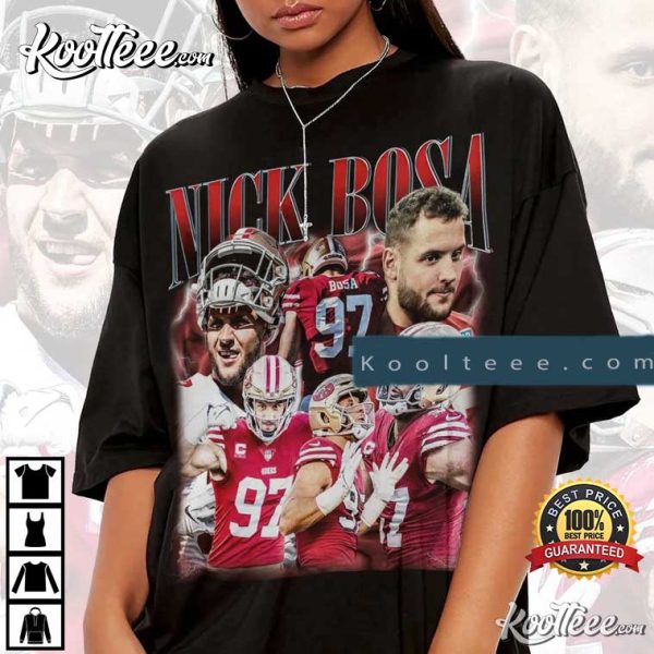 Vintage Nick Bosa San Francisco 49ers T-Shirt