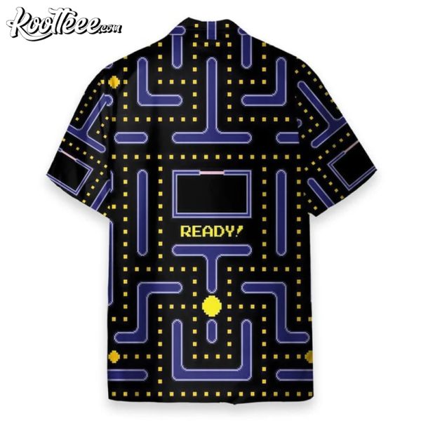 Pacman Gameplay Hawaiian Shirt