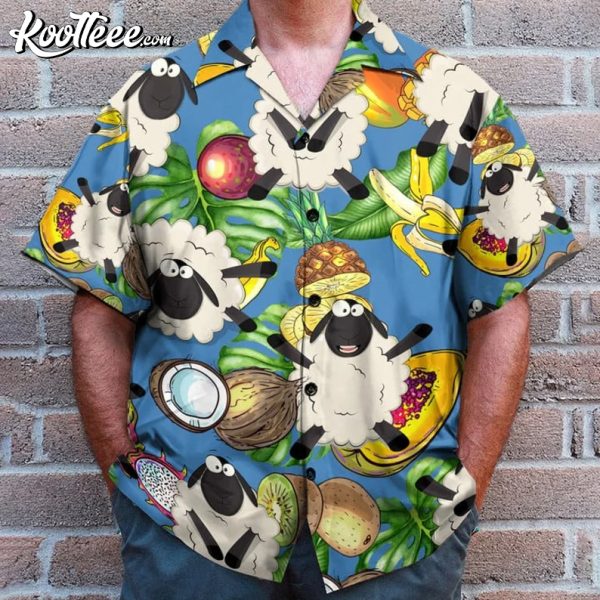 Sheep Love Fruit Hawaiian Shirt