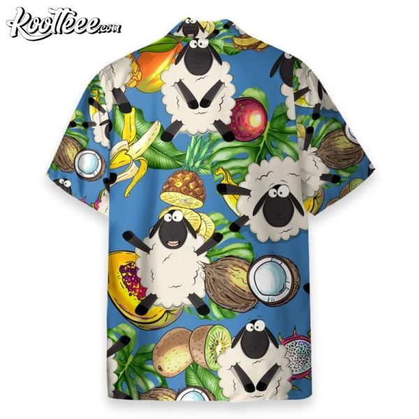 Sheep Love Fruit Hawaiian Shirt