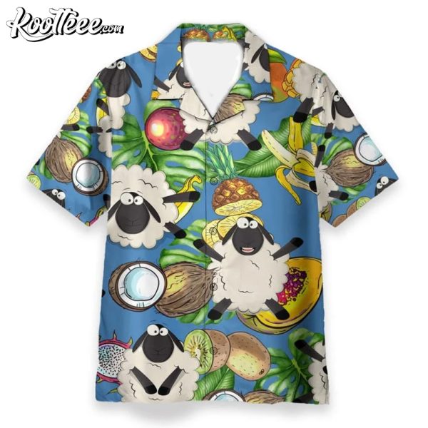 Sheep Love Fruit Hawaiian Shirt