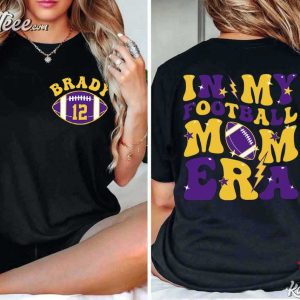 Personalized Football Mom Leopard Shirt Custom Player's Name and Numbe –  Shop For Your Passions