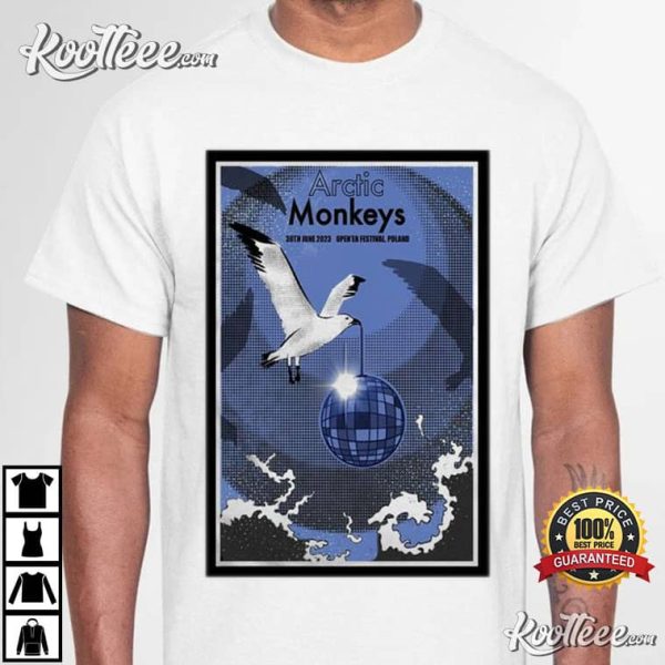 Arctic Monkeys 2023 Poland Poster T-Shirt